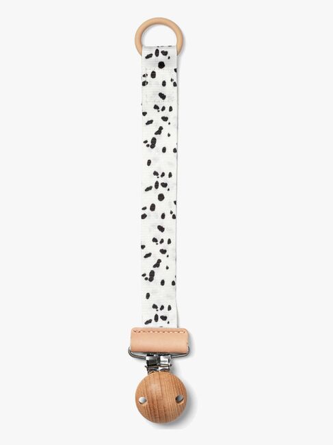 Elodie Schnullerkette Holz, Dalmatian Dots