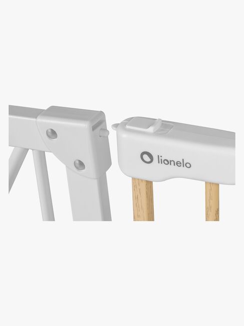 Lionelo Truus Slim Klemmgitter, White/Natural