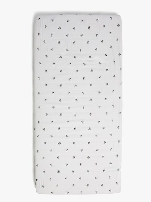 Alice & Fox ADORA Spannbettlaken Kinderbett 90x200, Weiß