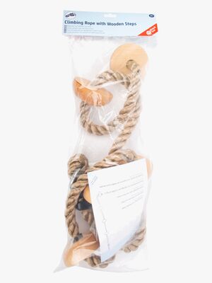 Small Foot Kletterseil mit Fußtritten aus Holz
