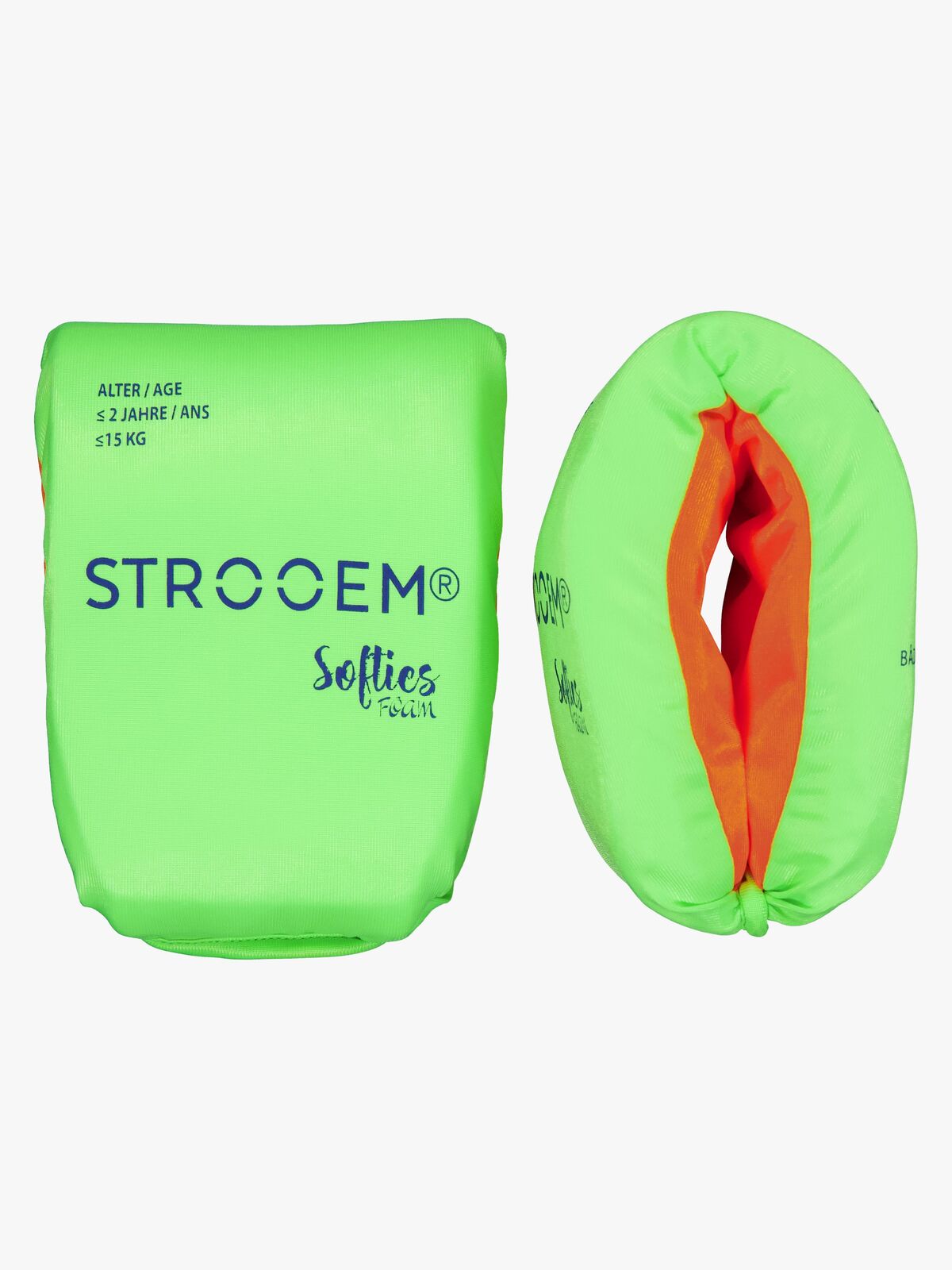 Strooem Softies Schwimmflügel, Lime-Orange