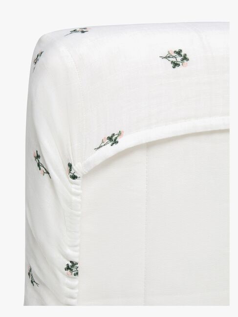 Alice & Fox ADORA Spannbettlaken Kinderbett 90x200, Weiß