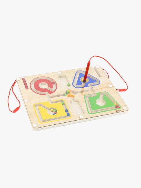 VIGA Magnet-Labyrinth & Zähl- und Farbsortierbrett