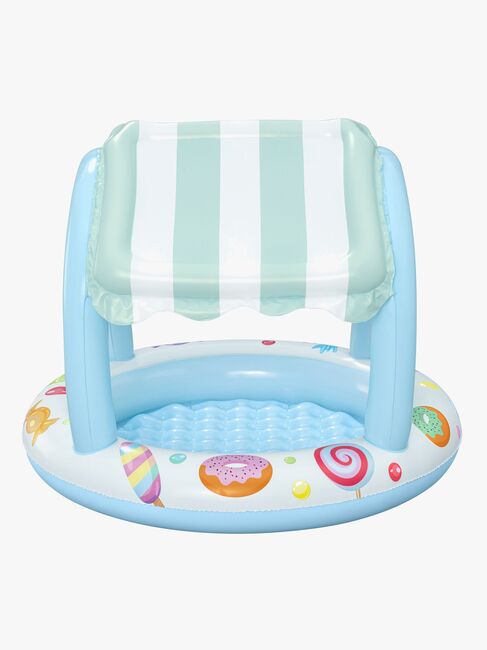Bestway Sweet Shoppe Kinderpool mit Sonnenschutz 104 x 84 cm