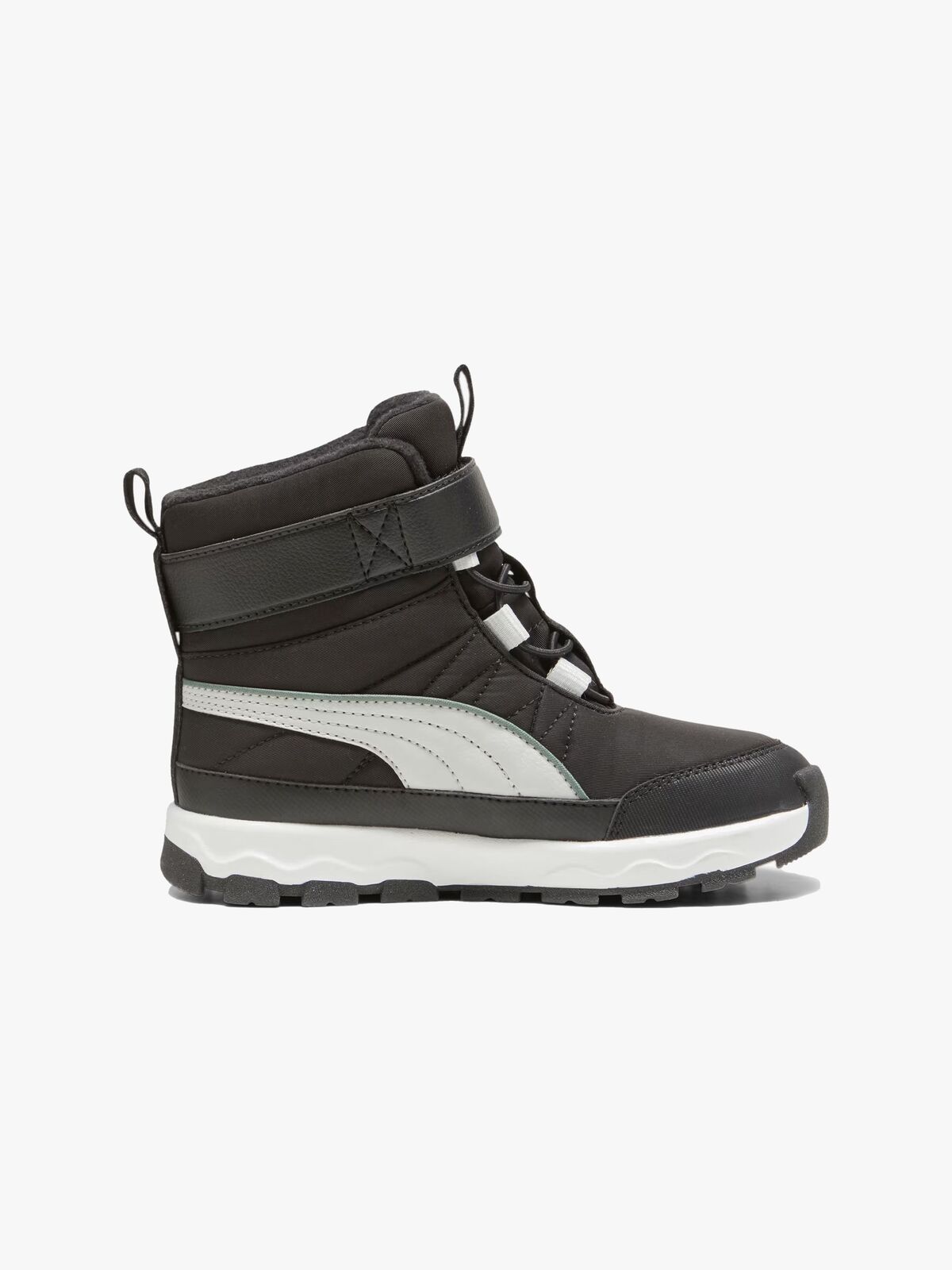 Puma Evolve Puretex AC PS Winterstiefel, Black/Ash Grey/White