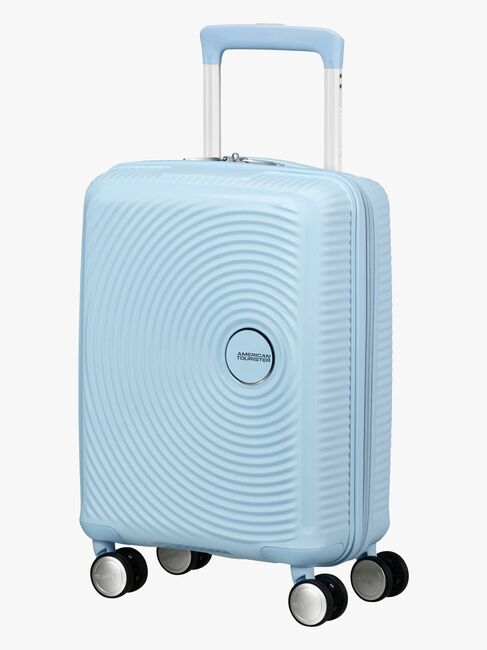 American Tourister Soundbox Mini Koffer 22L, Pastel Blue
