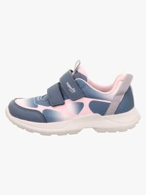 Superfit Rush WP Sneaker, Blau/Pink