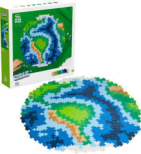 Plus-Plus Puzzle By Number Die Erde 800 Teile