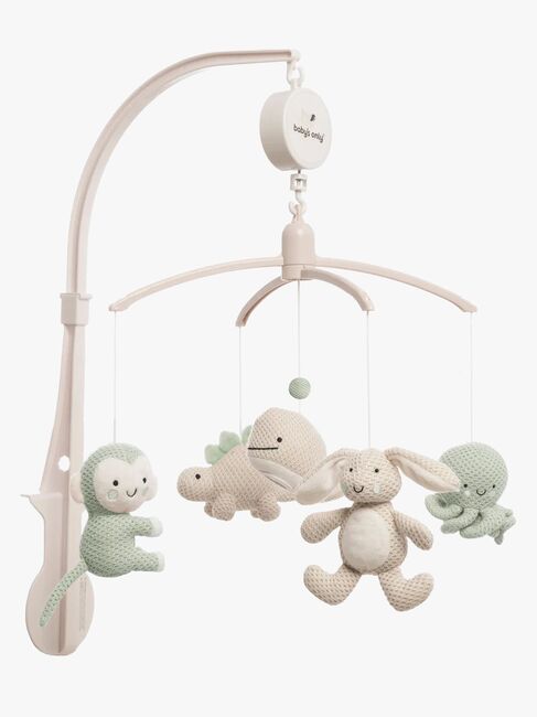 Baby's Only Musikmobile Animals, Laurel Green/Warm Linen