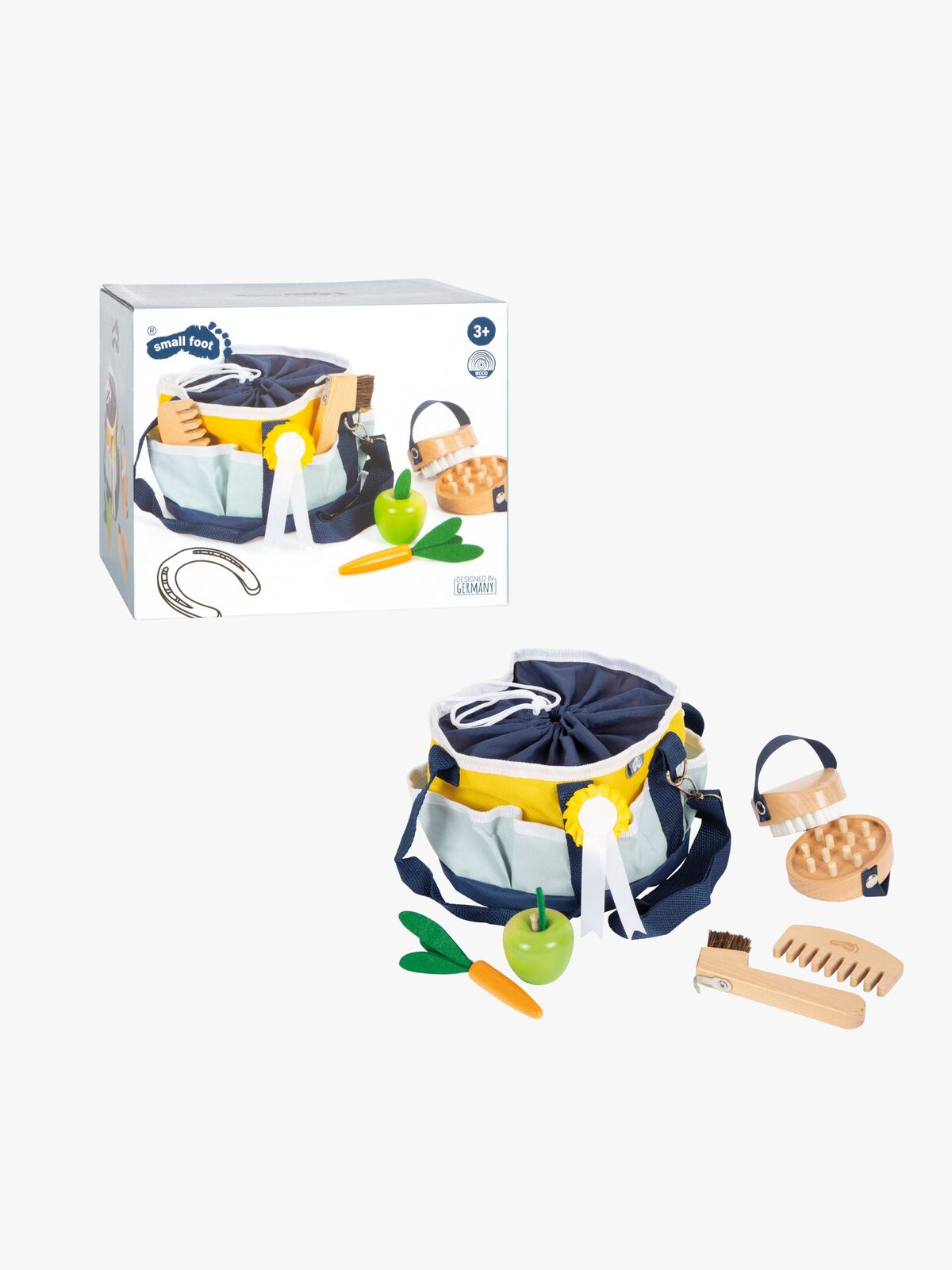 Small Foot Pflegeset für Steckenpferd, Blau