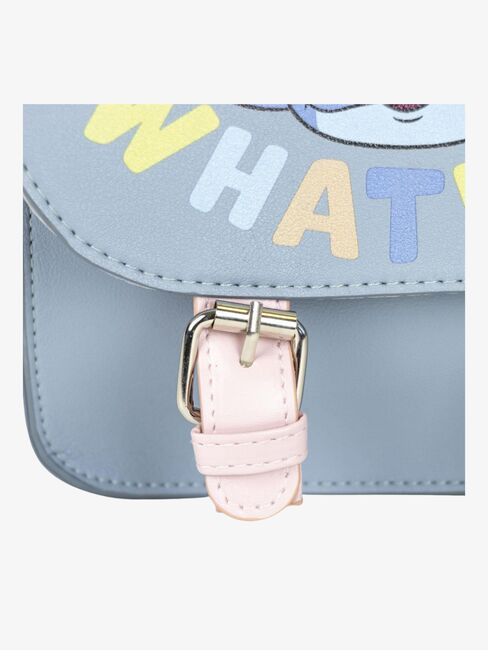 Disney Stitch Satchel Schultertasche, Hellblau