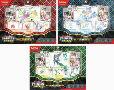 Pokémon Scarlet & Violet Paldean Fates Premium Sammelkarte Set Gemischte Auswahl