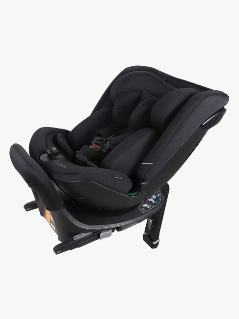 Beemoo Rotate i-Size Kindersitz, Black Mesh