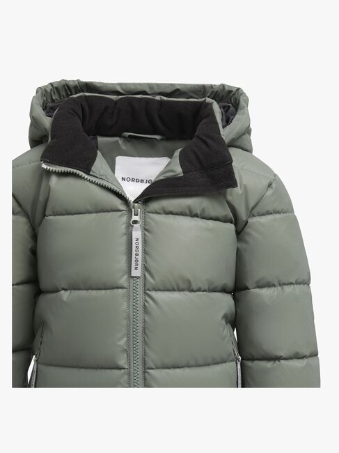 Nordbjørn Star Reflektierende Winterjacke, Forest Green