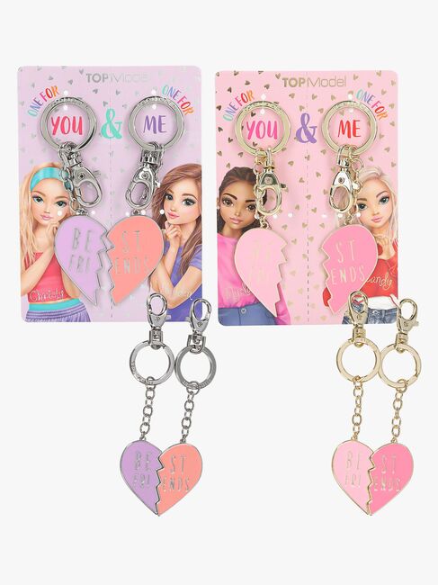 TOPModel Schlüsselanhänger BFF 2er-Pack, Gemischt