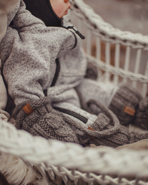 Lindberg Bormio Fleece-Overall, Grey Melange