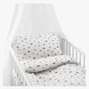 Borganäs Bettwäsche Babybett 100x130 cm John, Beige