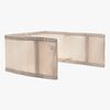 Jollein Nestchen 220x30 cm, Mesh Sand