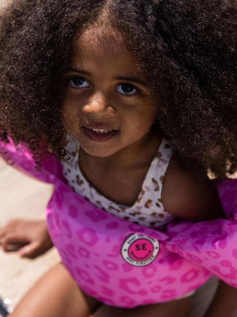 Swim Essentials Schwimmgürtel, Pink Leopard