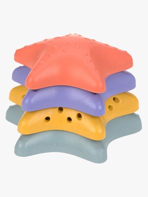 Lässig Seestern Stapelspielzeug, Pink/Lilac/Yellow/Blue