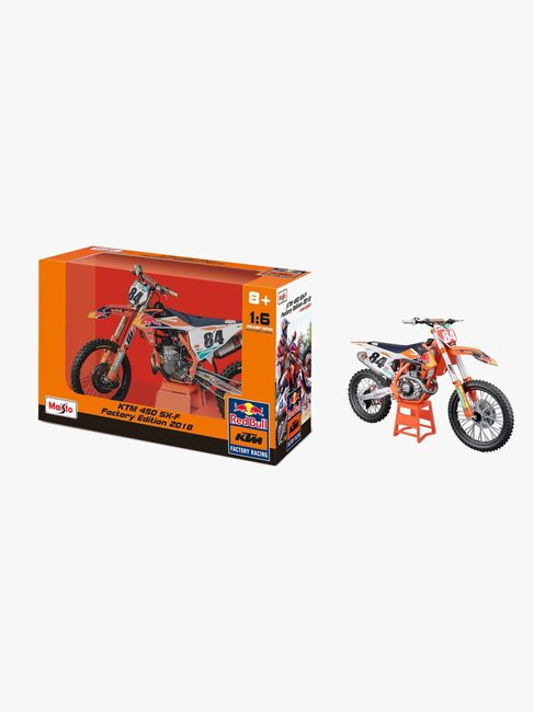 Maisto Red Bull KTM Supercross Sx450 2018 #84 Dirt Bike 1:6