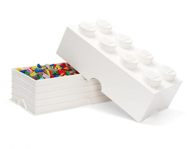 LEGO Aufbewahrung 8, Weiß