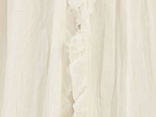 Jollein Baldachin Vintage Rüsche, Ruffle Ivory