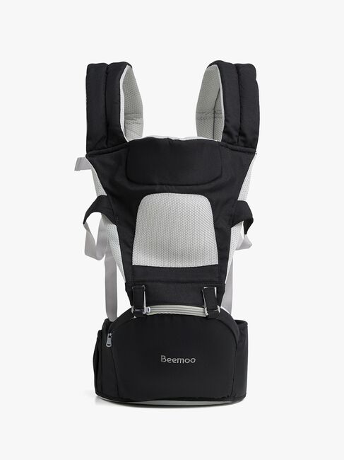 Beemoo CARE Carry Comfort Air 4-in-1 Babytrage & Hüftsitz, Black