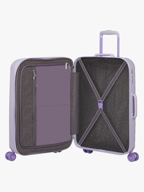 American Tourister Neovibe Spinner Koffer 66-74L, Fresh Lilac