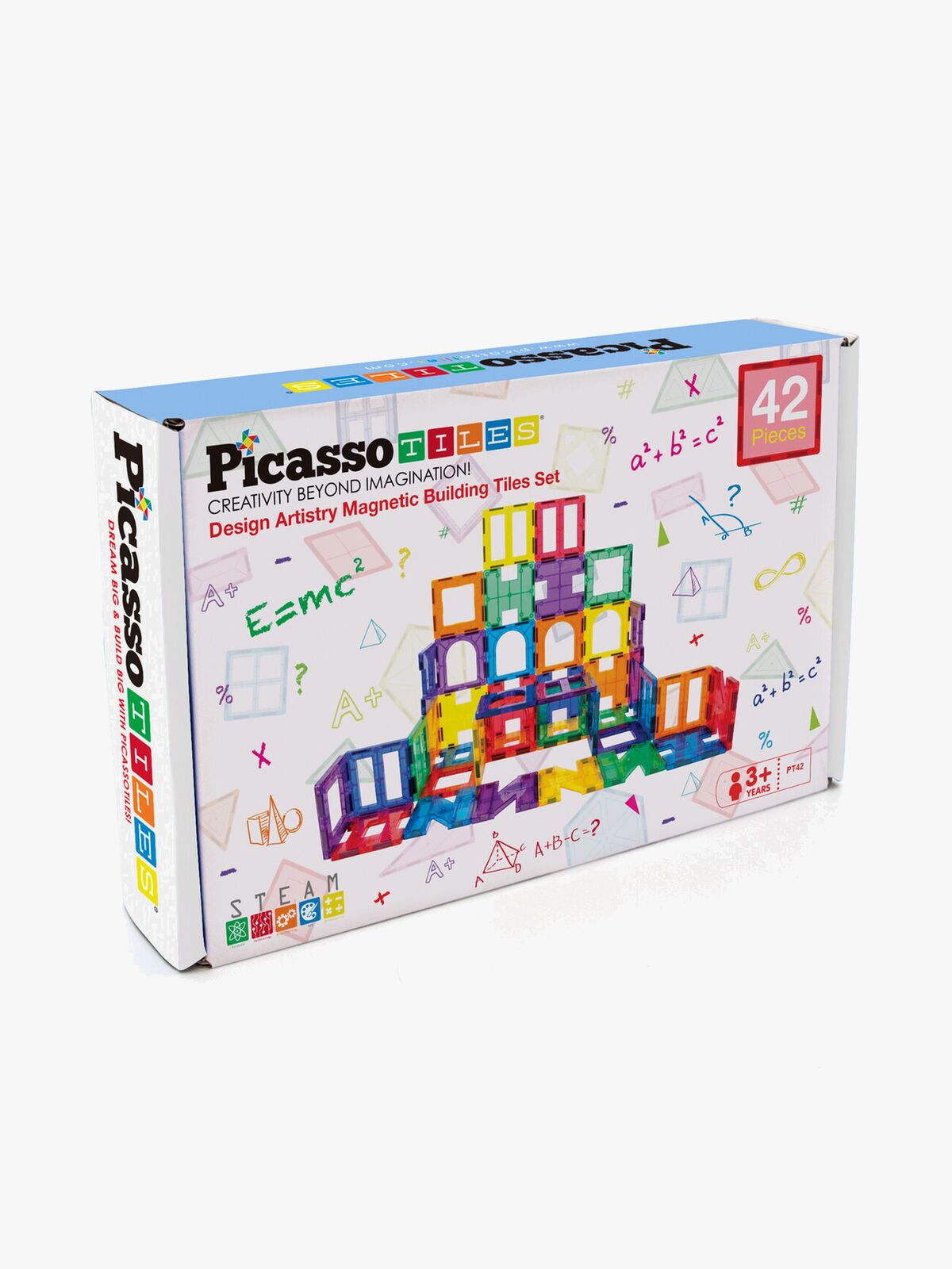 PicassoTiles Artistry Magnetischer Bausatz 42 Teile