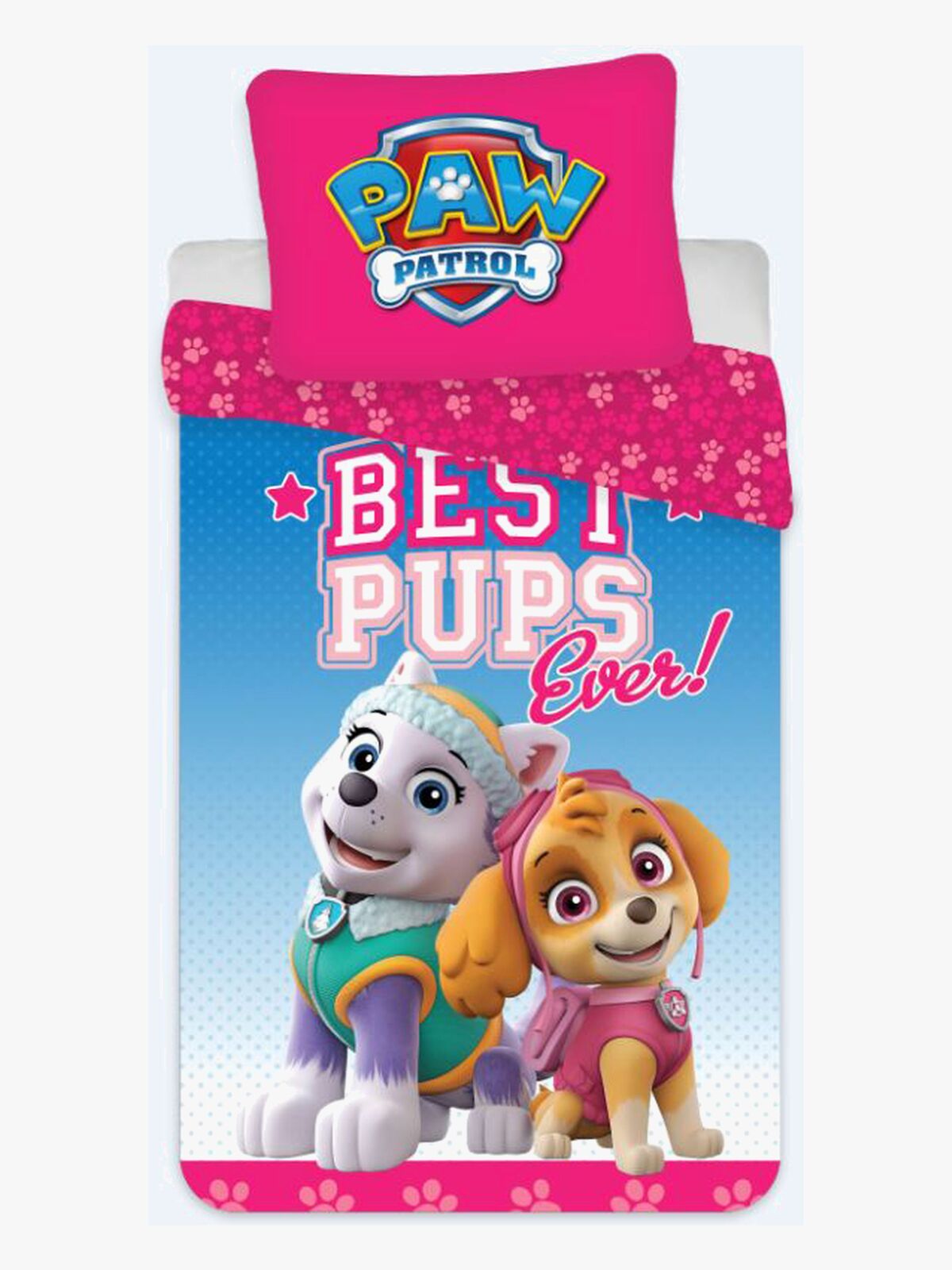 Paw Patrol Bettwäsche 140x200, Mehrfarbig