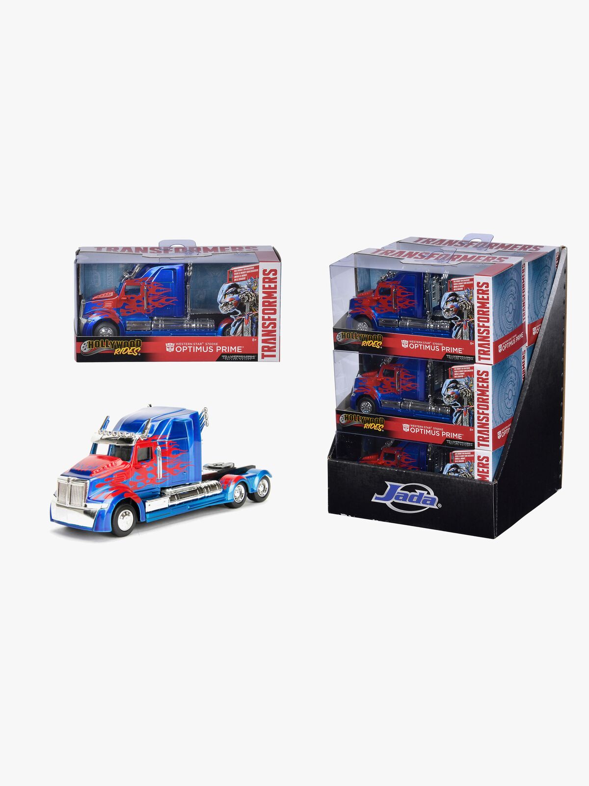 Jada Toys Transformers Optimus Prime Lastwagen Western Star 5700 Ex Phantom