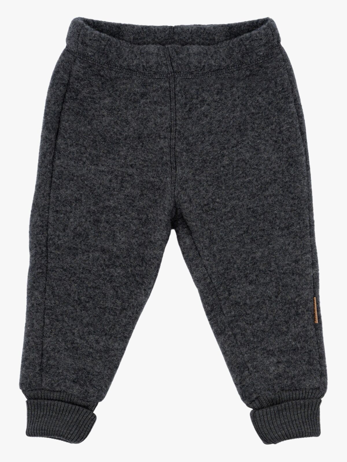 Mikk-Line Wollfilz-Hose Baby, Anthracite Melange
