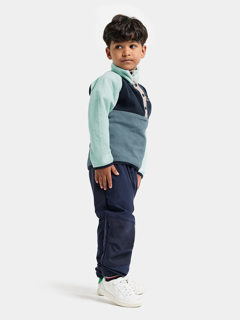 Didriksons Monte Fleece-Pullover, Factory Blue