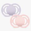 MAM Perfect Schnuller Silikon 2er-Pack 16-36m, Rosa