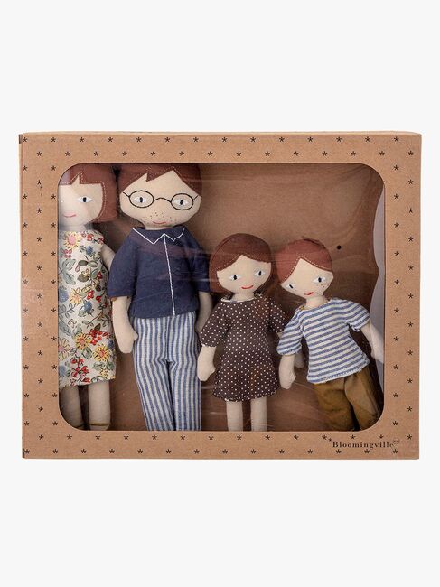 Bloomingville MINI Puppen Familie Webster 4 Teile