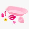 Bayer Design Set mit Badewanne für Puppe