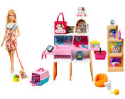 Barbie Spielset mit Puppe Tierladen