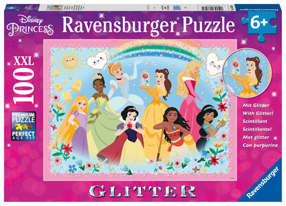 Ravensburger Puzzle Disney Prinzessinnen Stark, Schön und Mutig 100 Teile