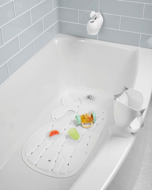 Skip Hop Moby Badewannenmatte, Weiß