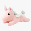 Teddykompaniet Plüschspielzeug Liegendes Einhorn 52 cm, Rosa