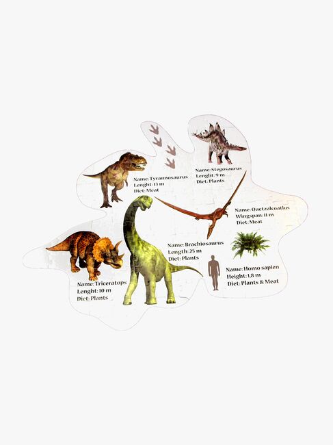 Barbo Toys Großes Bodenpuzzle Dinosaurier 120 Teile