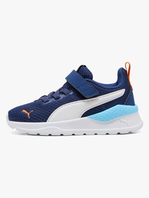 Puma Anzarun Lite AC Infant Sneaker, Blue Jewel/White
