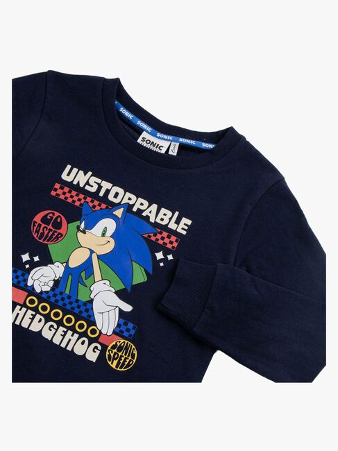 Sonic Pullover, Marineblau