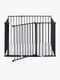 BabyDan Laufgitter Square 105x72x71 cm, Schwarz