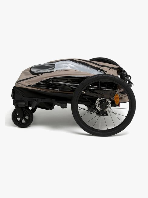 Beemoo Activity Sport Fahrradanhänger, Beige