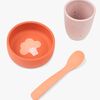Done By Deer Silikon Geschirr-Set, Papaya