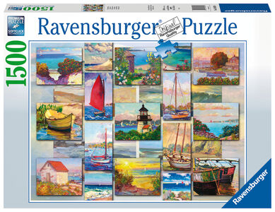Ravensburger Puzzle Küstencollage, 1500 Teile