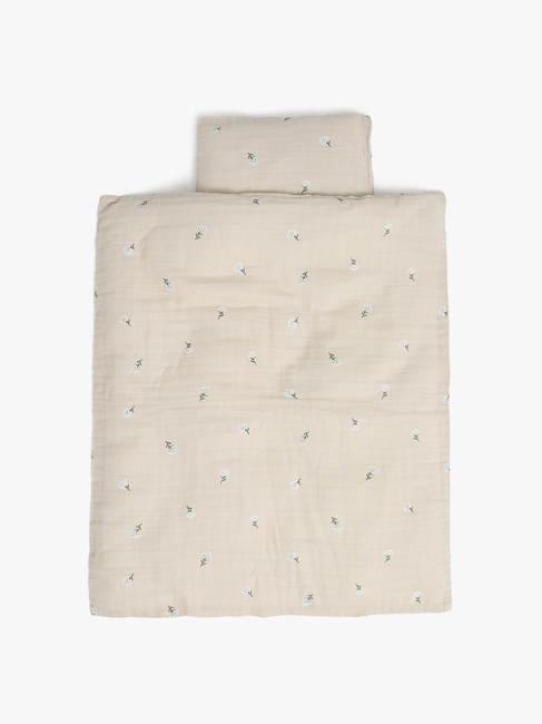 Alice & Fox TWIGGIE Bettwäsche Wiege 70x80, Beige