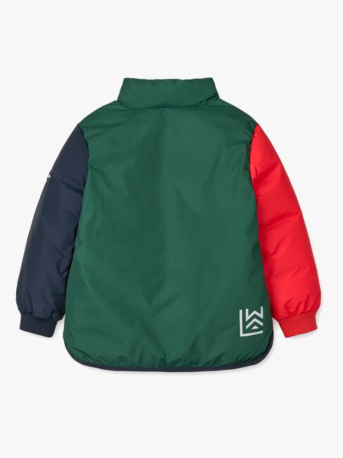 LIEWOOD Brantley Steppjacke, Apple Red Multi Mix